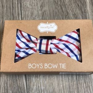 NWT mud pie plaid bow tie